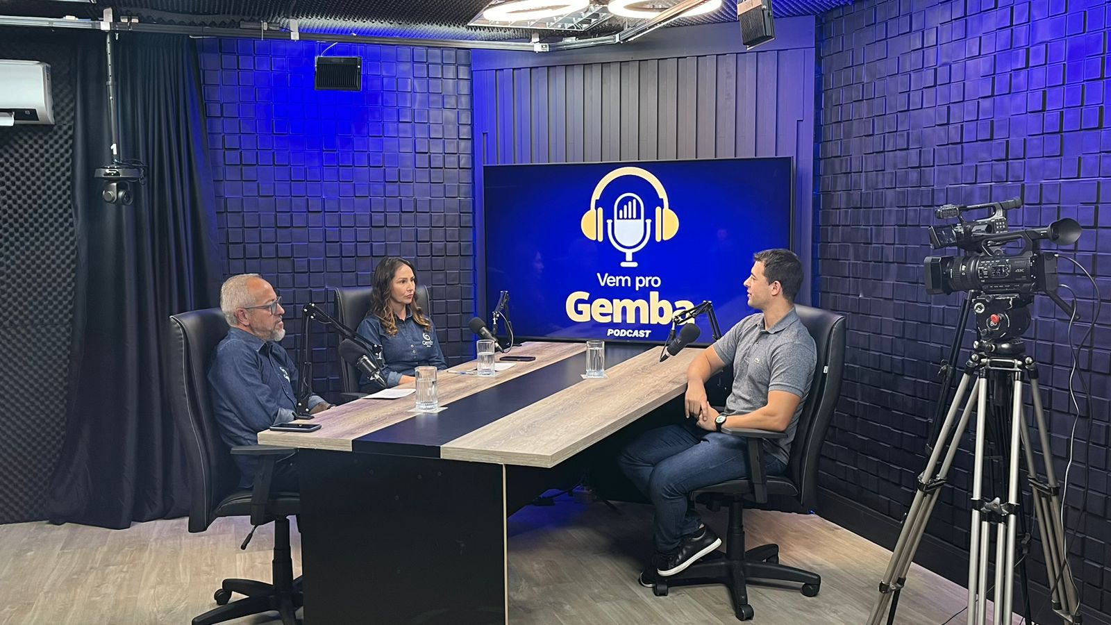 Studio do Podcast Vem pro Gemba